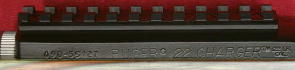 New Ruger 22 Charger: Left Side Receiver