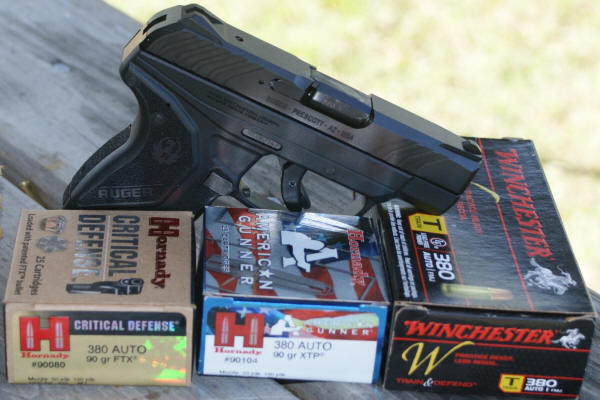 Ruger LCP II Accuracy Test Ammo
