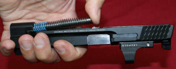 M&P9 Step 5 - Remove Recoil Spring & Guide Rod Assembly