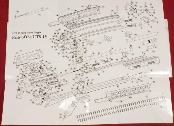UTAS UTS-15 Review Parts Diagram
