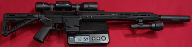 Bear Creek Arsenal 300 Blackout Rifle Build Weight