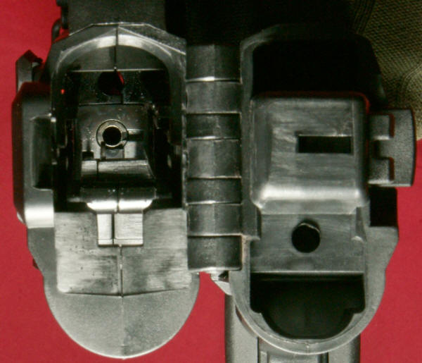 Beretta ARX 160 Looking at Chamber Area