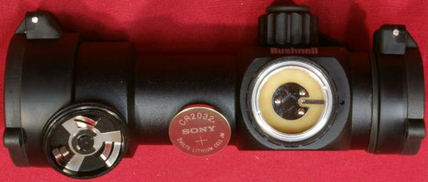 Bushnell TRS-32 Sight Battery Compartment