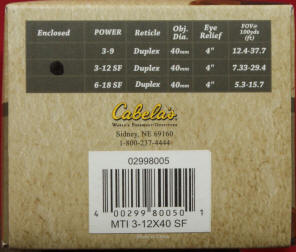 Cabela's Pine Ridge Tactical Rimfire Scope Review