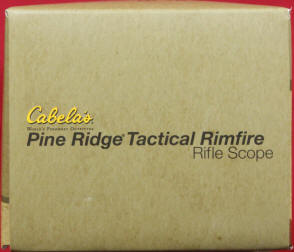 Cabela's Pine Ridge Tactical Rimfire Scope Review