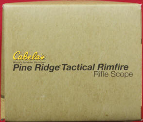 Cabela's Pine Ridge Tactical Rimfire Scope Review