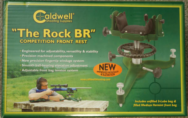 Caldwell The Rock BR Competition Front Rest Review