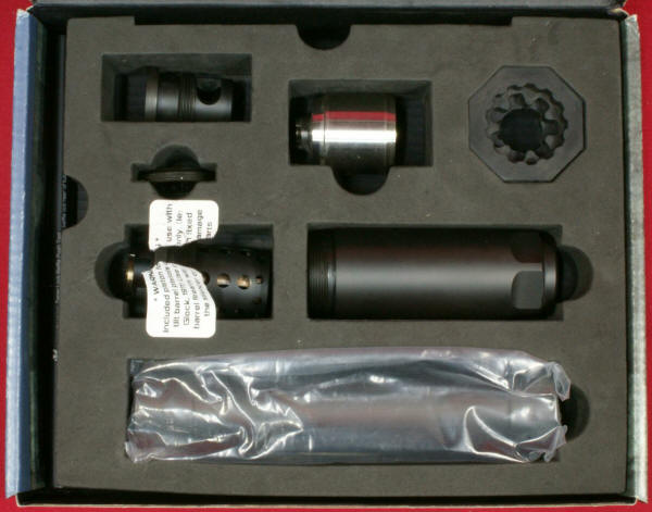 Griffin Armament Optimus Suppressor Inside Box