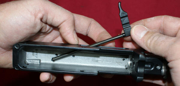 New Ruger 22 Charger: Remove Bolt Handle