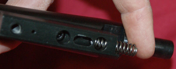 New Ruger 22 Charger: Remove Takedown Plunger Spring