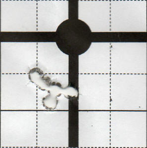 Ruger AR-556 Review: Hornady 75gr BTHP at 100 yards