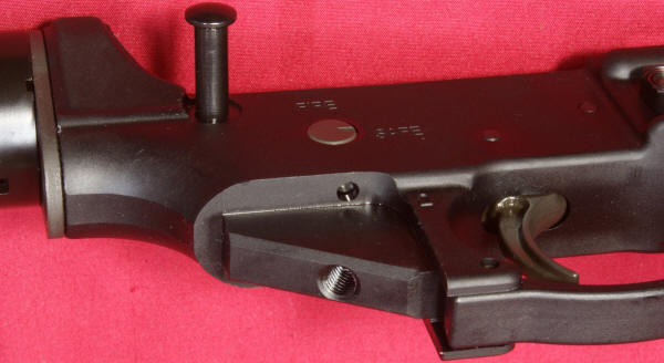 Ruger AR-556 Review: Lower Reciever Pistol Grip Attachment