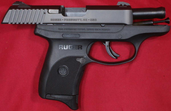 Ruger LC9s Slide Back Side View