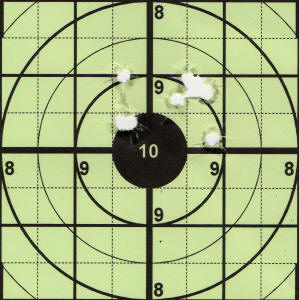 Hornady Critical Duty out of a Ruger LC9s
