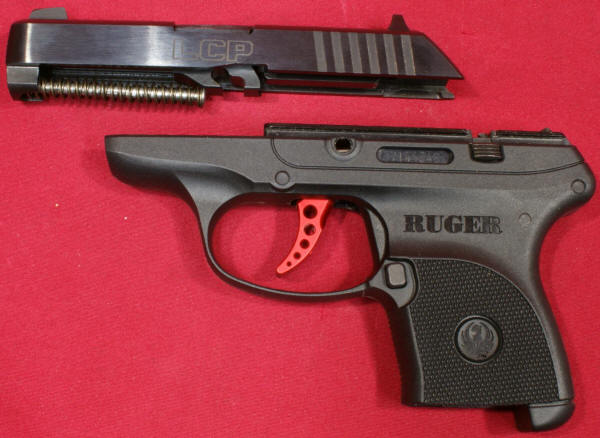 Ruger LCP Custom Slide Removed.