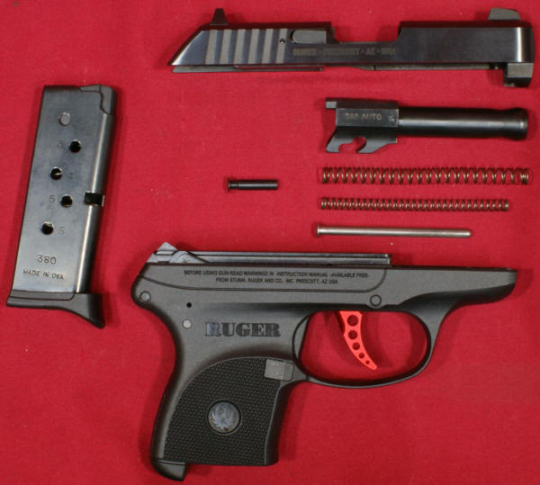 Ruger LCP Custom Complete Disassembly.
