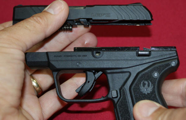 Ruger LCP II Removing Slide
