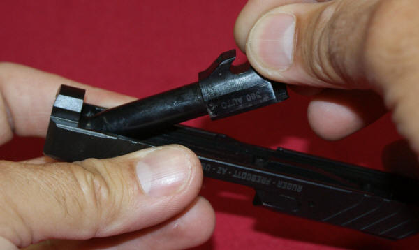 Ruger LCP II Removing Barrel