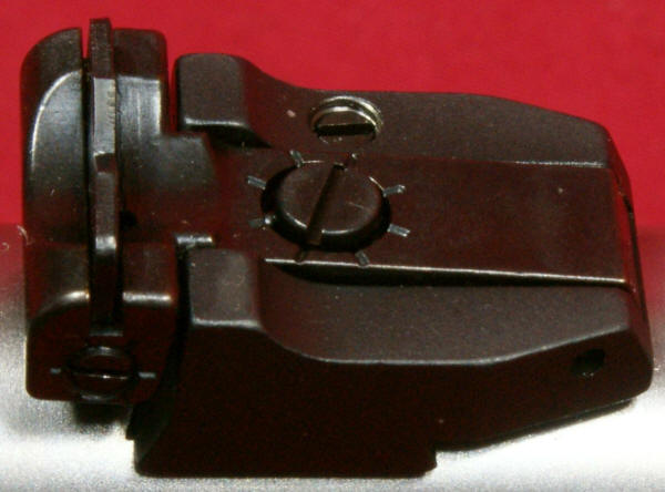 Ruger Mark IV Hunter Pistol Rear Sight