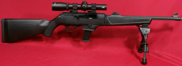 Ruger PC Carbine Review: Optic Installed