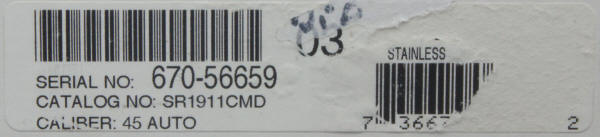 Ruger SR1911CMD Review (Commander-Style Pistol)