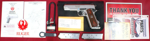 Ruger SR1911CMD Review (Commander-Style Pistol)