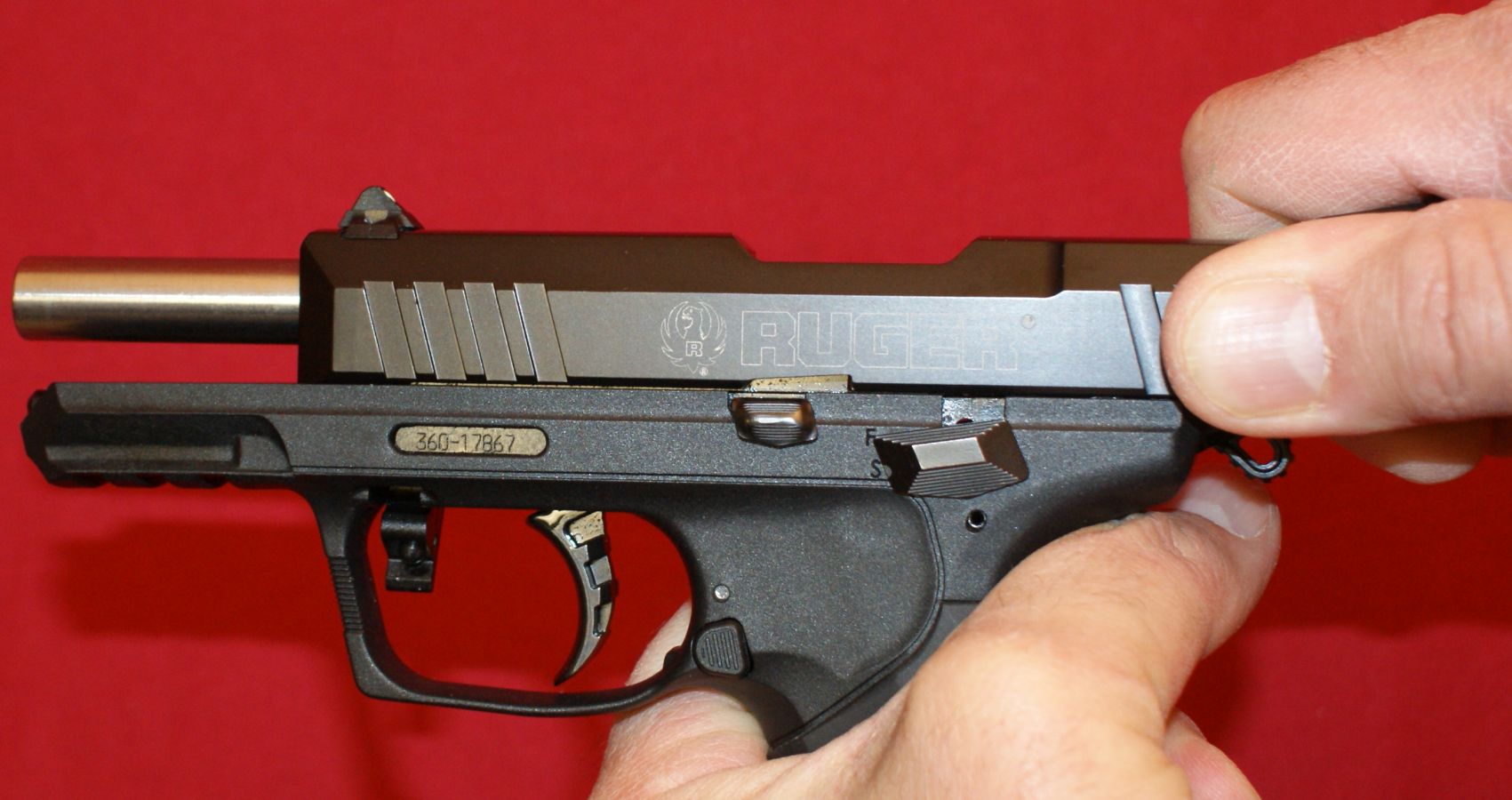 Ruger SR22 Pistol Review Part 4 Disassembly