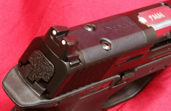 Smith & Wesson M&P9 Performance Center Ported Pistol Rear Sight