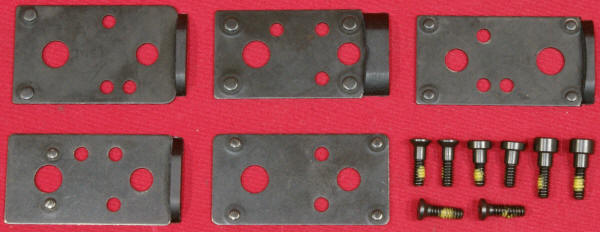 Smith & Wesson M&P9 Performance Center Ported Pistol Mounting Plate and Screws