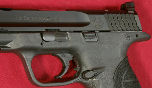 Smith & Wesson M&P9 Performance Center Ported Pistol Slide Marking