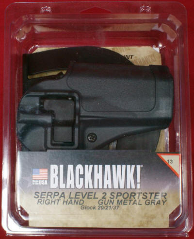 Smith & Wesson M&P9 Performance Center Ported Pistol Blackhawk Serpa Holster