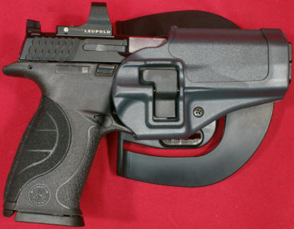 Smith & Wesson M&P9 Performance Center Ported Pistol Blackhawk Serpa Holster