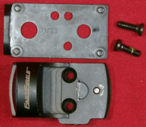 Smith & Wesson M&P9 Performance Center Ported Pistol FastFire II Mounting Plate