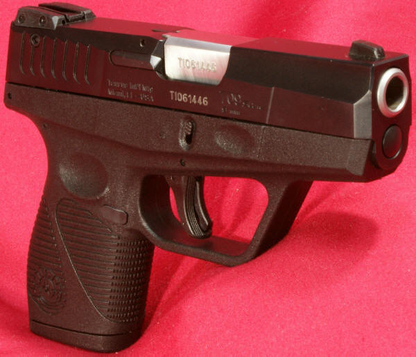 Taurus 709 Slim Pistol Iso View Front Left