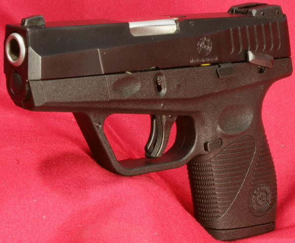 Taurus 709 Slim Pistol Iso View Front Right