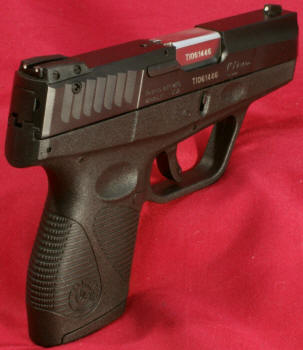 Taurus 709 Slim Pistol Iso View Rear Right