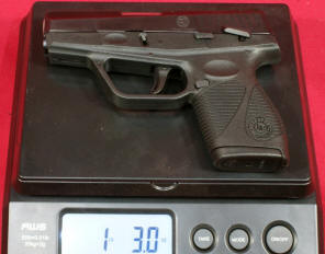 Taurus 709 Slim Pistol Weight Empty