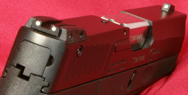 Taurus 709 Slim Pistol Sights