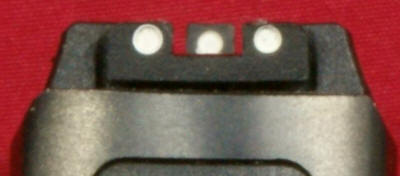 Taurus 709 Slim Pistol Sight Picture