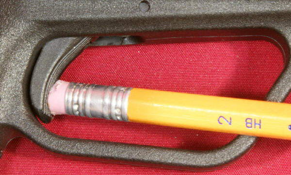 Taurus 709 Slim Pistol Trigger at Break