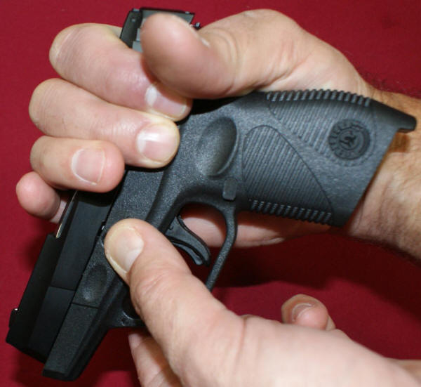 Taurus 709 Slim Pistol Disassembly