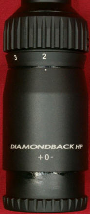Vortex Diamondback HP 2-8x32mm Fast Focus Ring Out
